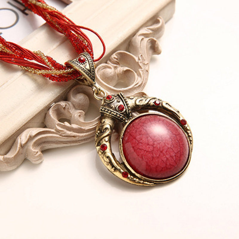 Collar bohemio con dije