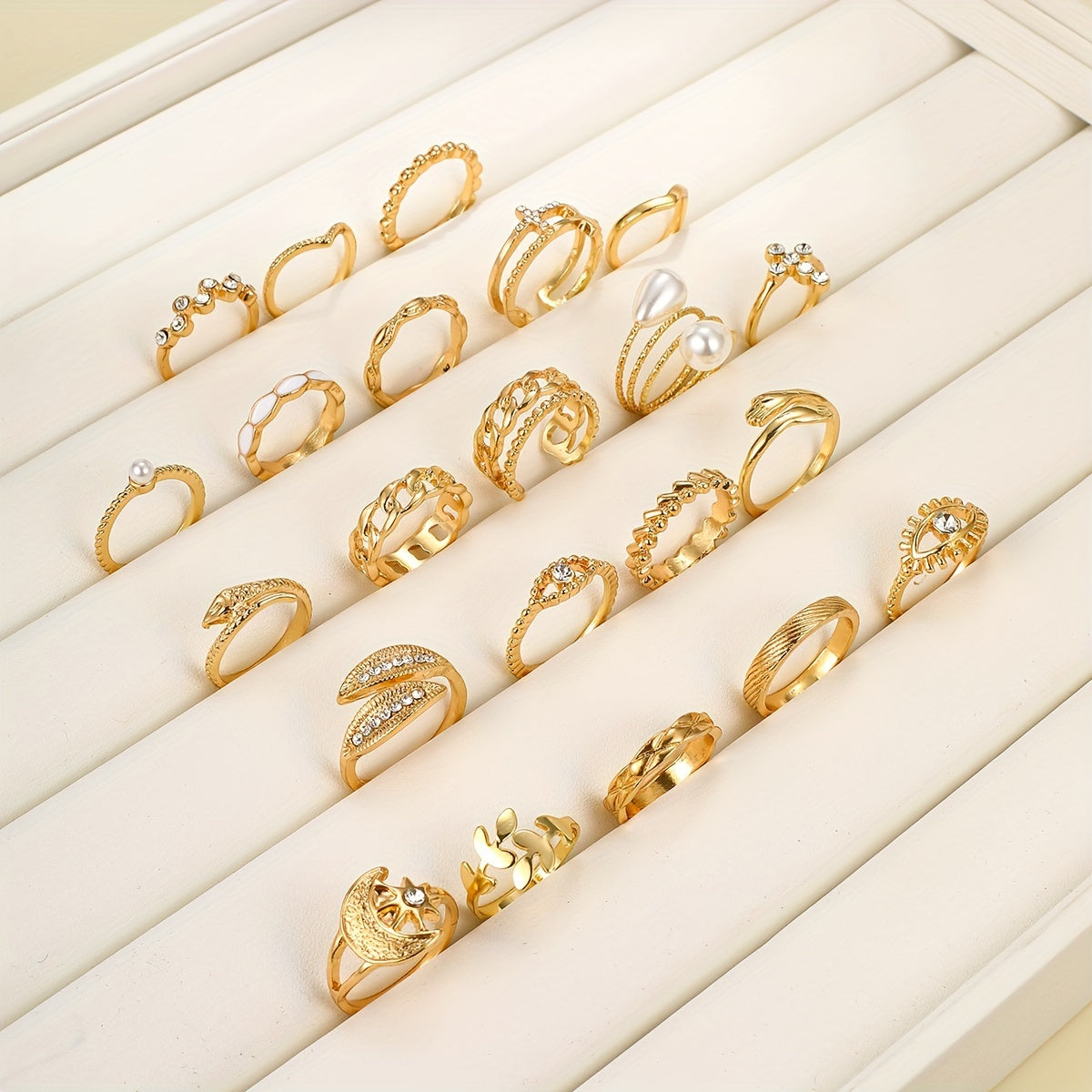 Vintage Mix & Match Ring Set