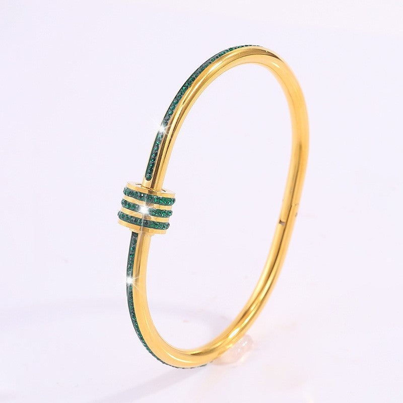 Tessandra Virelli Bracelet White | Gold