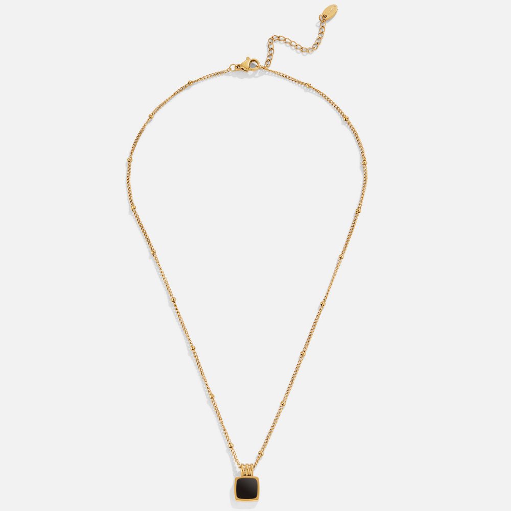 Collar elegante de doble capa