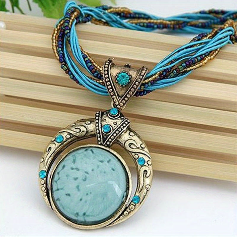 Collar bohemio con dije