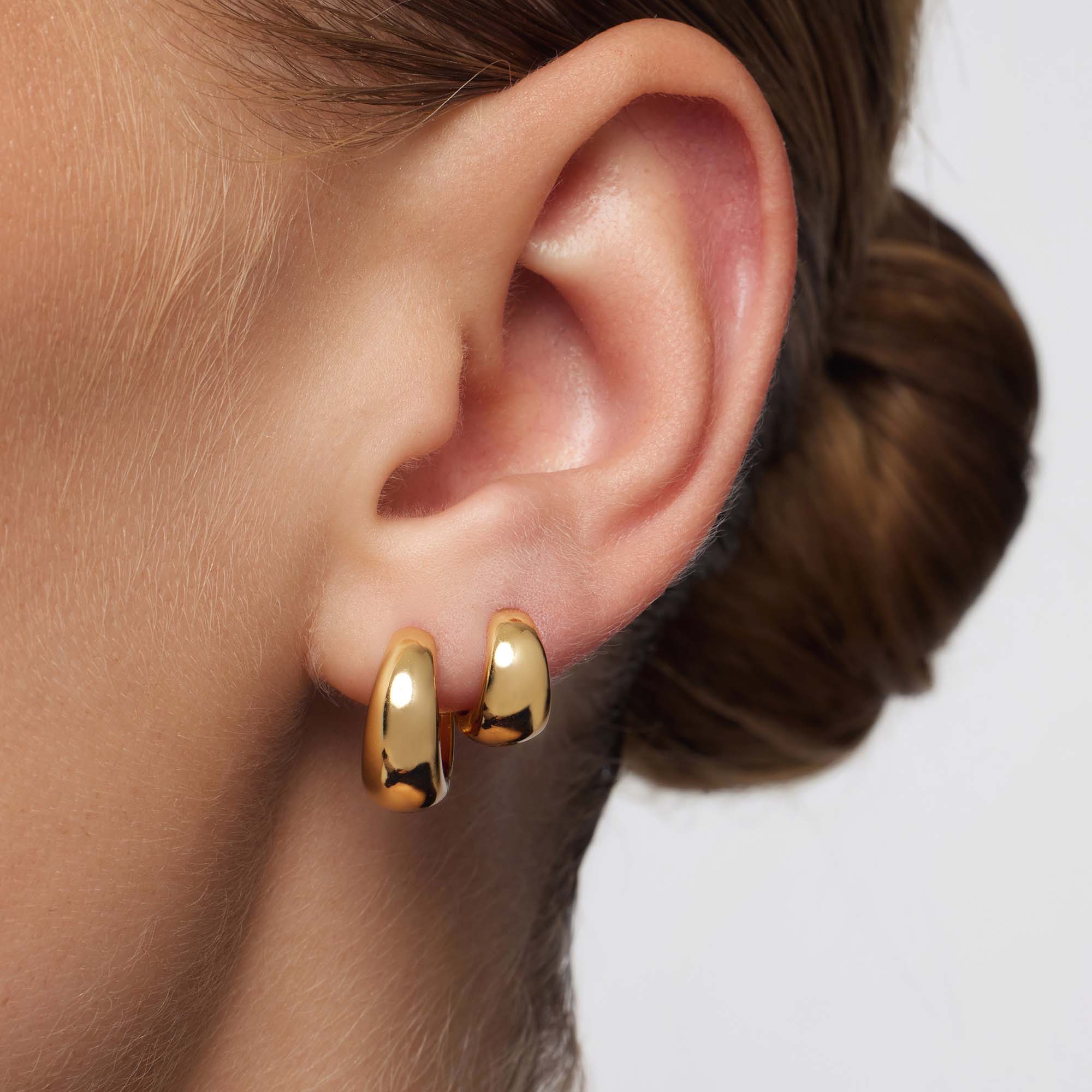 Rue Mini Hoops | Gold