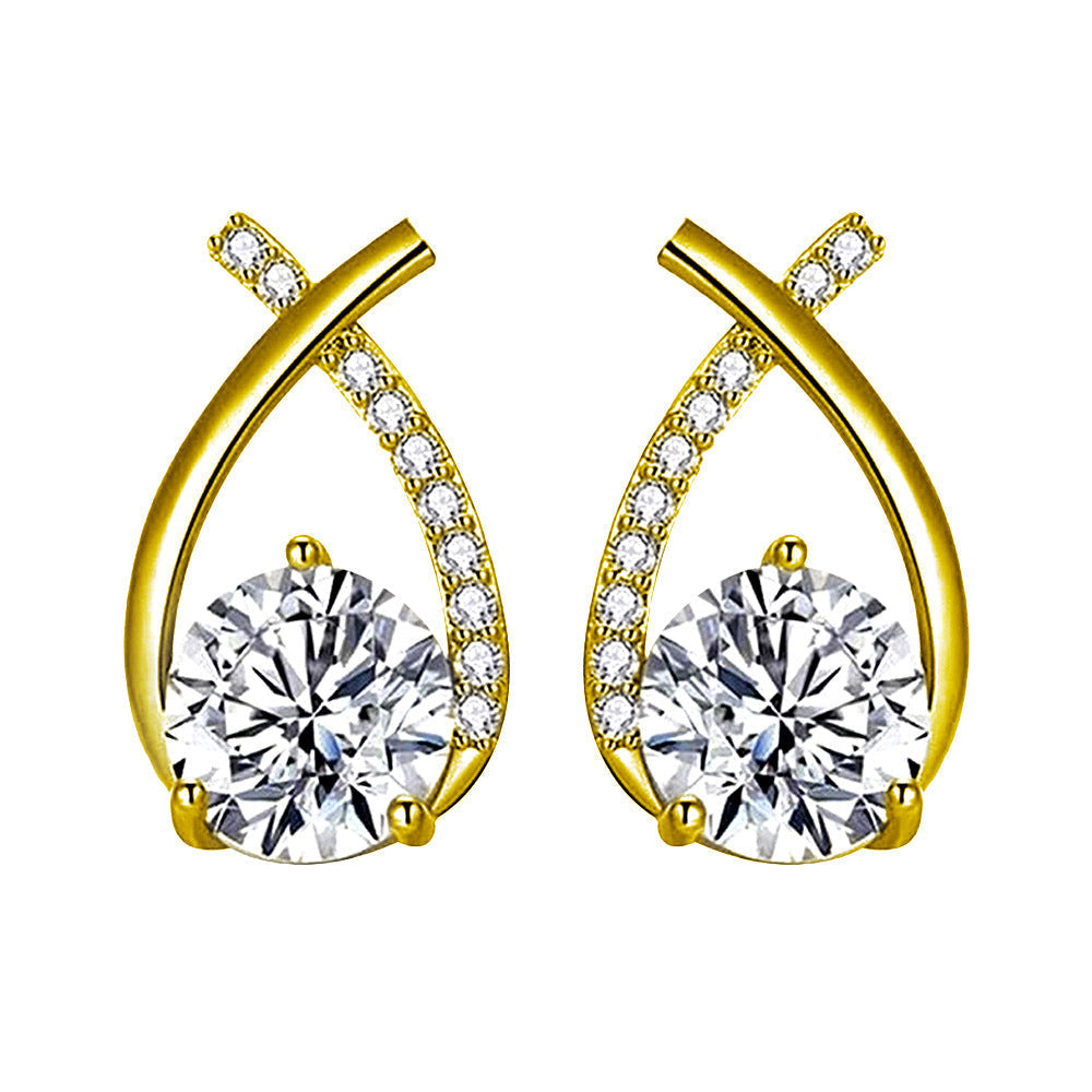 Aretes Arielle dorados