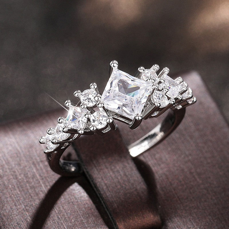 Cressida Lumere Ring | White Gold