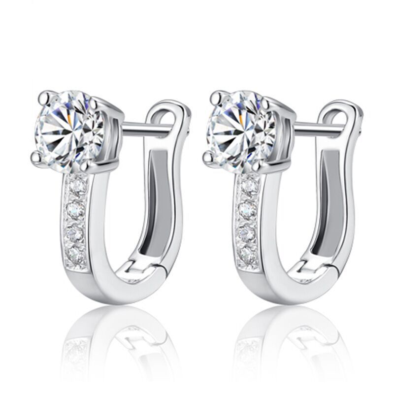 Noelle Earrings | White gold