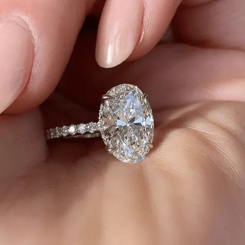Benigna Pavesi Ring | White Gold