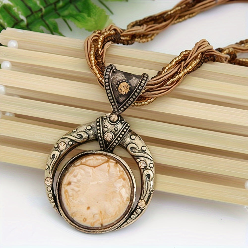 Collar bohemio con dije
