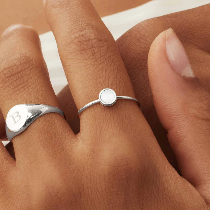 Alina Cirielle Ring | White Gold