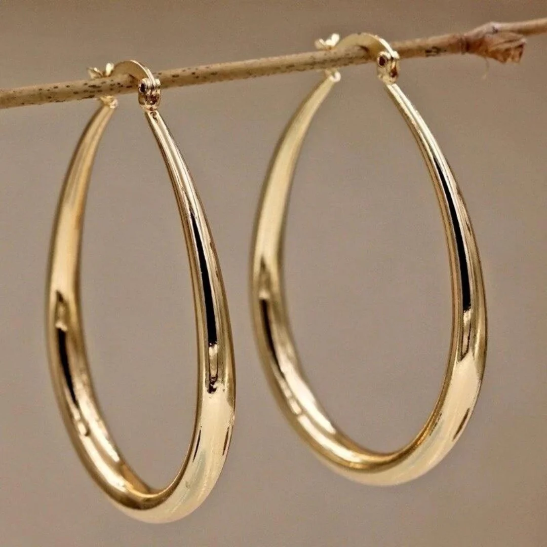 Aretes vintage exclusivos en oro