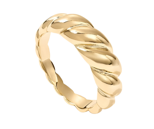 Elaria Visconti Ring | Rose Gold